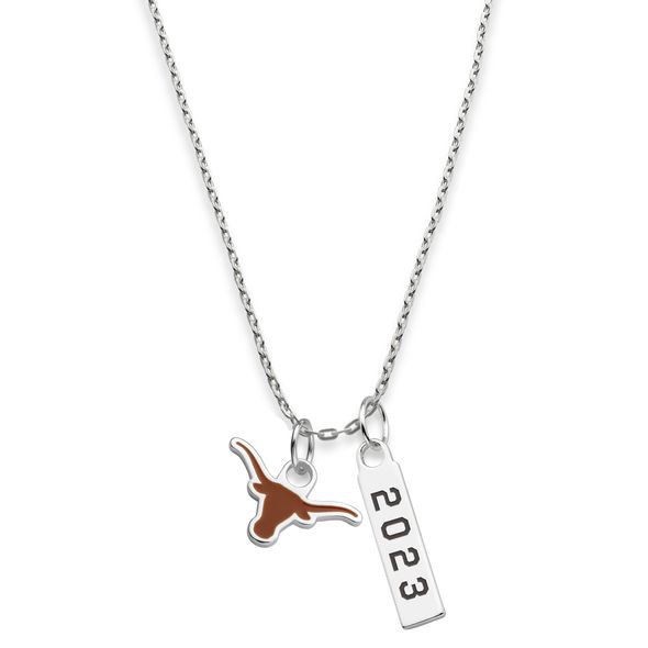 Texas Longhorns 2023 Sterling Silver Necklace - Image 1