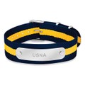 US Naval Academy NATO ID Bracelet - Image 1