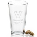 Vanderbilt University 16 oz Pint Glass- Set of 4 - Image 2