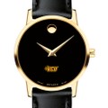 VCU Women's Movado Gold Museum Classic Leather - Image 1