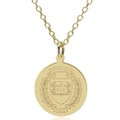 Yale 18K Gold Pendant & Chain - Image 1