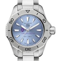 Holy Cross Women's TAG Heuer Steel Aquaracer with Blue Sunray Dial