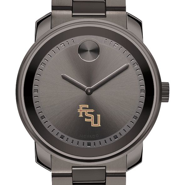 Florida State University Men's Movado BOLD Gunmetal Grey