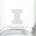 University of Illinois 13 oz Glass Coffee Mug - Image 3