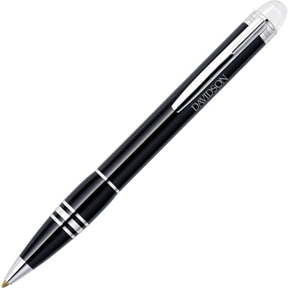 Davidson College Montblanc StarWalker Ballpoint Pen in Platinum