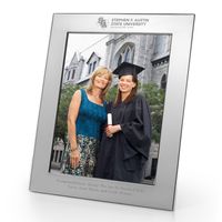 SFASU Polished Pewter 8x10 Picture Frame