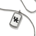 University of Kentucky Dog Tag by John Hardy with Box Chain - Image 3