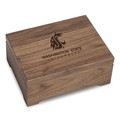 Washington State University Solid Walnut Desk Box - Image 1
