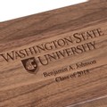 Washington State University Solid Walnut Desk Box - Image 2