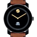 Old Dominion University Men's Movado BOLD with Brown Leather Strap - Image 1