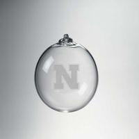 Nebraska Glass Ornament by Simon Pearce
