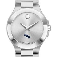 Oral Roberts Women's Movado Collection Stainless Steel Watch with Silver Dial