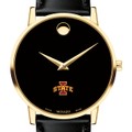 Iowa State Men's Movado Gold Museum Classic Leather - Image 1