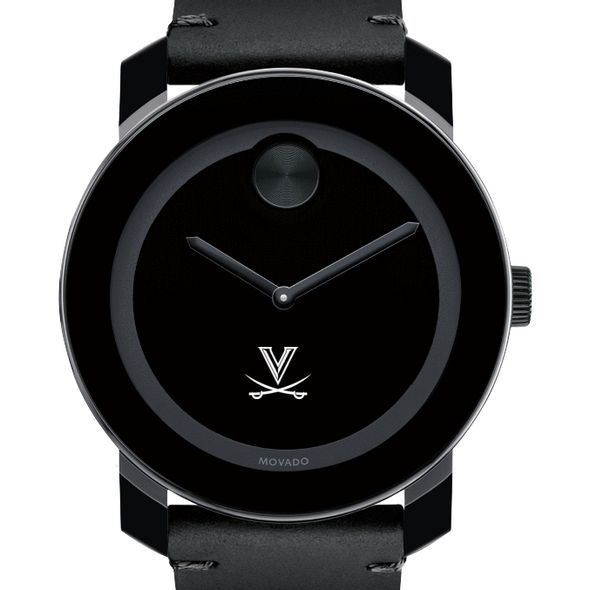 University of Virginia Men's Movado BOLD with Leather Strap - Image 1