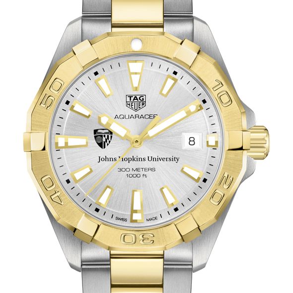 Johns Hopkins University Men's TAG Heuer Two-Tone Aquaracer