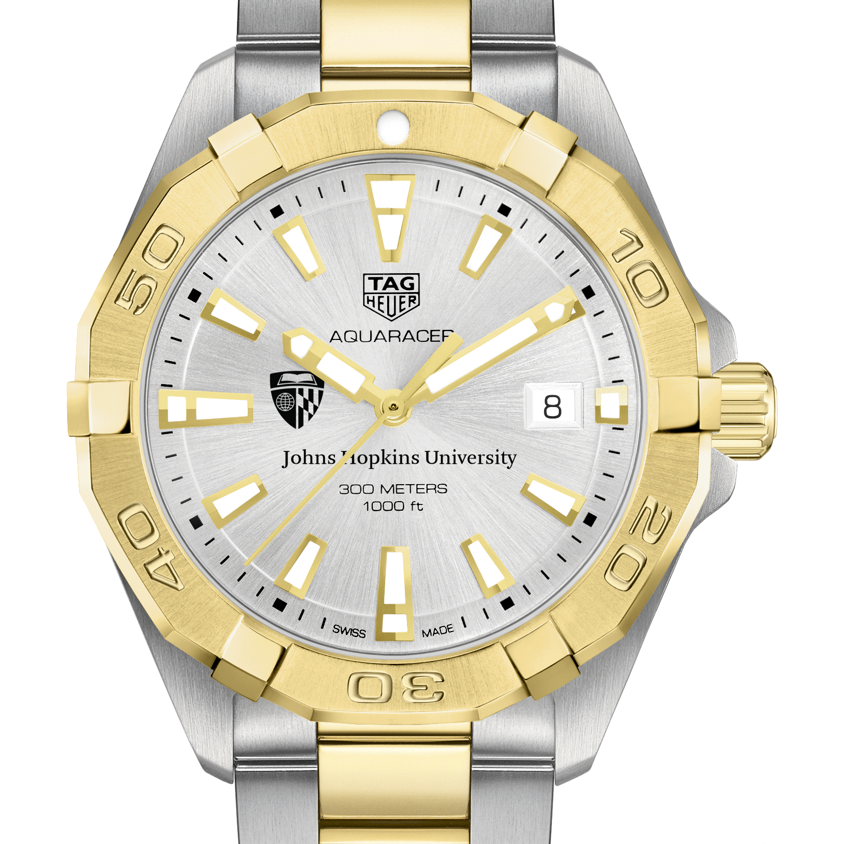Johns Hopkins Men's TAG Heuer Two-Tone Aquaracer