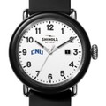 Christopher Newport University Shinola Watch, The Detrola 43mm White Dial at M.LaHart & Co. - Image 1