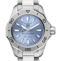 Brown Women's TAG Heuer Steel Aquaracer with Blue Sunray Dial - Image 1