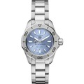Brown Women's TAG Heuer Steel Aquaracer with Blue Sunray Dial - Image 2
