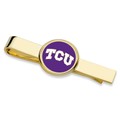 Texas Christian University Enamel Tie Clip - Image 1