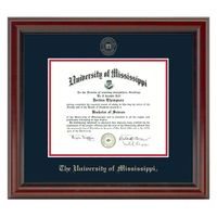 University of Mississippi Diploma Frame, the Fidelitas