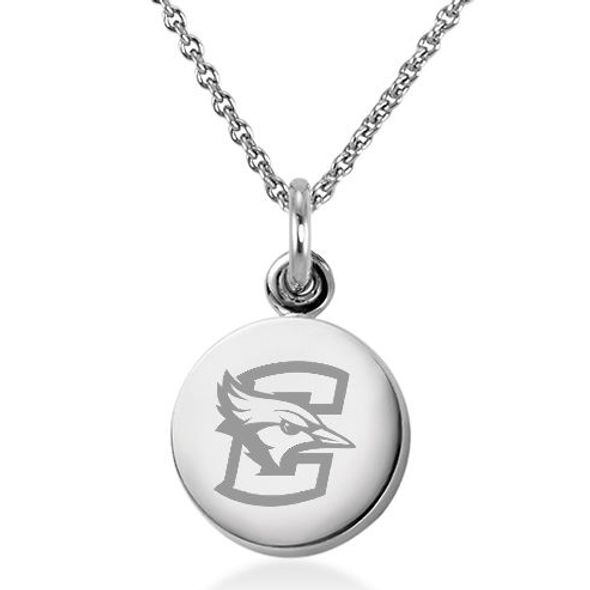 Creighton Necklace with Charm in Sterling Silver - Image 1