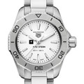 NYU Stern Women's TAG Heuer Steel Aquaracer with Silver Dial - Image 1