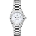 click to view Michigan Ross Women's TAG Heuer Steel Aquaracer w MOP Dial - Image 2