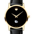 Gonzaga Women's Movado Gold Museum Classic Leather - Image 1