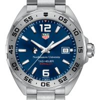 Northeastern Men's TAG Heuer Formula 1 with Blue Dial