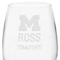Michigan Ross Red Wine Glasses - Set of 4 - Image 3