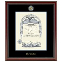 Citadel Diploma Frame - Masterpiece
