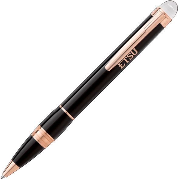 East Tennessee State University Montblanc StarWalker Ballpoint Pen in Red Gold