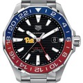 Pitt Men's TAG Heuer Automatic GMT Aquaracer with Black Dial and Blue & Red Bezel - Image 1