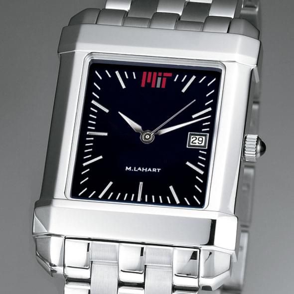 MIT Men's Black Quad Watch with Bracelet