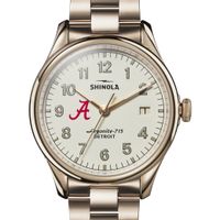 Alabama Shinola Watch, The Vinton 38mm Ivory Dial