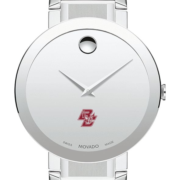 Boston College Men's Movado Sapphire Museum with Bracelet