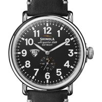 St. Lawrence Shinola Watch, The Runwell 47mm Black Dial