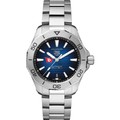 Wesleyan Men's TAG Heuer Steel Automatic Aquaracer with Blue Sunray Dial - Image 2