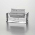 SC Johnson College Glass Business Cardholder by Simon Pearce - Image 1