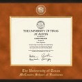 Texas McCombs Diploma Frame - Excelsior - Image 2
