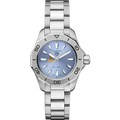 VCU Women's TAG Heuer Steel Aquaracer with Blue Sunray Dial - Image 2