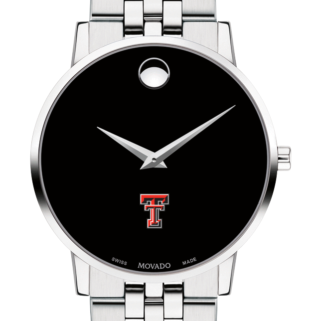 Texas Tech Men's Movado Museum with Bracelet