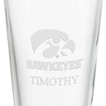 University of Iowa 16 oz Pint Glass - Image 3