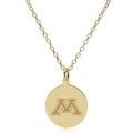 Minnesota 18K Gold Pendant & Chain - Image 2