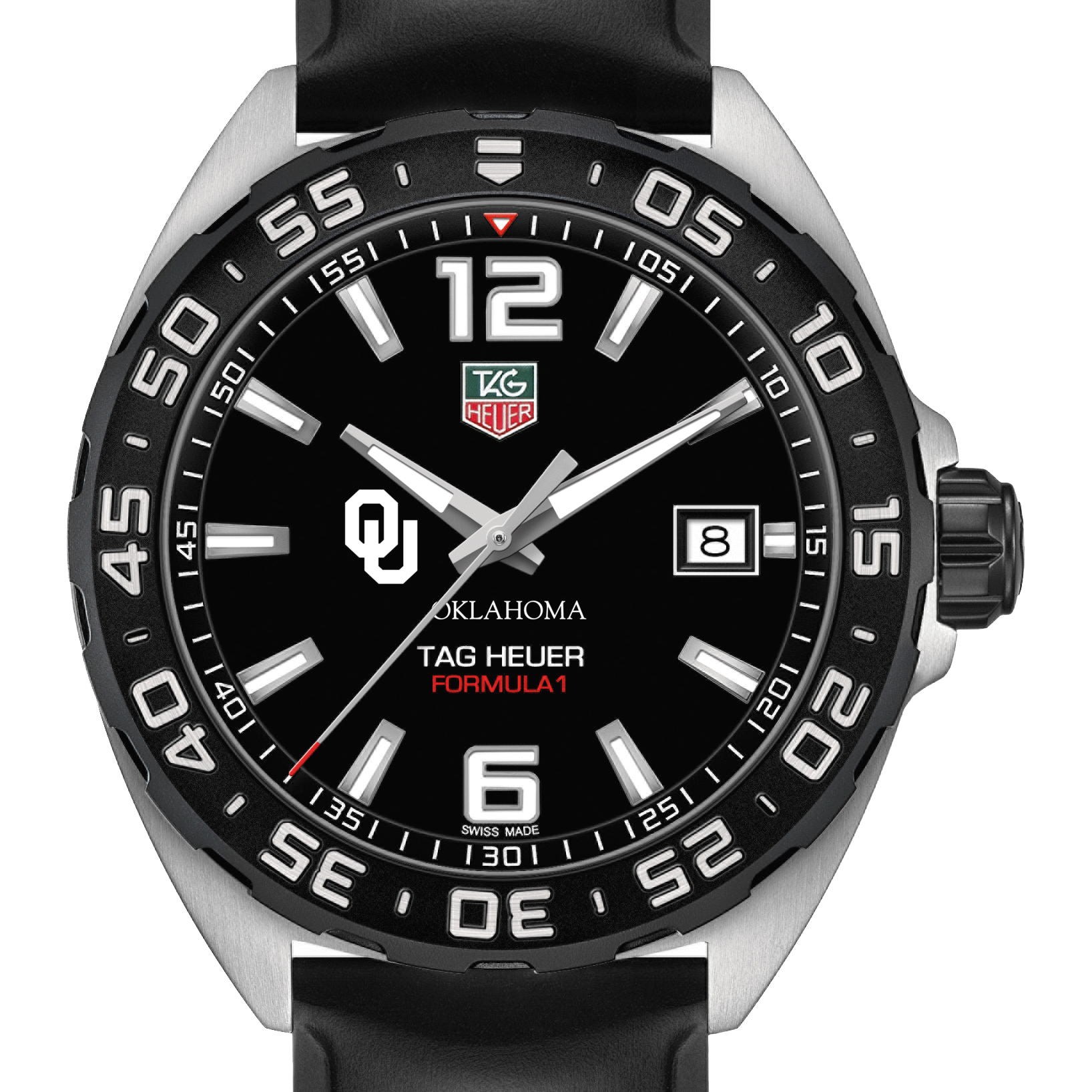 Oklahoma Men's TAG Heuer Formula 1 with Black Dial