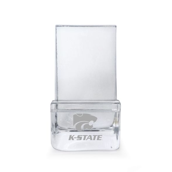 Kansas State Glass Phone Holder by Simon Pearce - Image 1