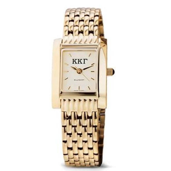 KKG Women's Gold Quad Watch with Bracelet