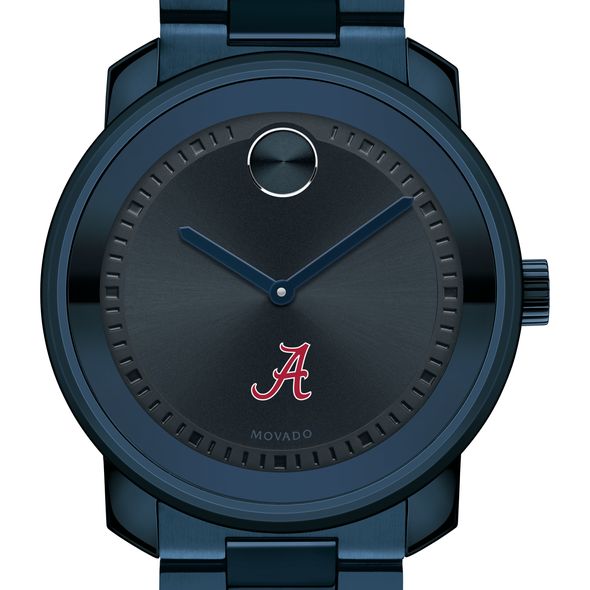 University of Alabama Men's Movado BOLD Blue Ion with Bracelet - Image 1