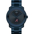 click to view University of Alabama Men's Movado BOLD Blue Ion with Bracelet - Image 2